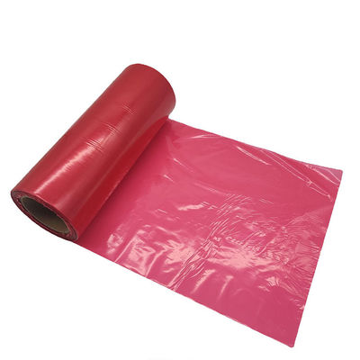 Tas Paket Khusus Kurangi Polythene Roll Printing Sosej Casting Roll 190mm PVDC High Barrier