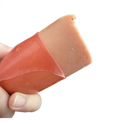 PVDC Cetak Plastik Sosis Casing Mudah Mengupas Shrink Film Lembut
