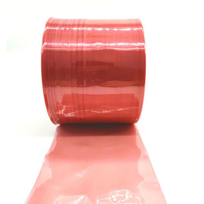 PVDC Cetak Plastik Sosis Casing Mudah Mengupas Shrink Film Lembut