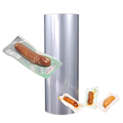 Logo yang dapat dicetak Laminasi PVDC Thermoforming Film Medium Barrier Multilayer PA PE Bahan kemasan makanan