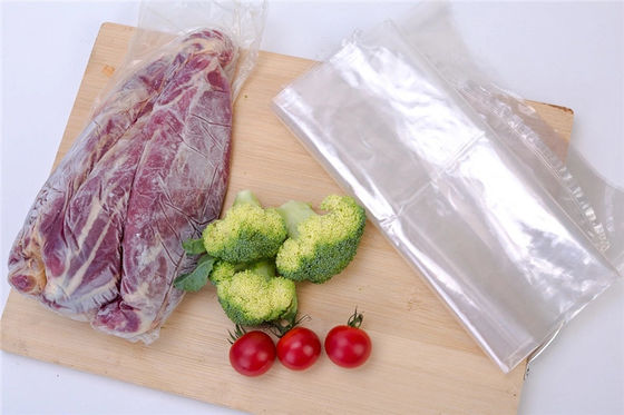 PA/PE/PVDC/EVOH Barrier Vacuum Shrink Bag Film Untuk Pengemasan Keju Daging Unggas