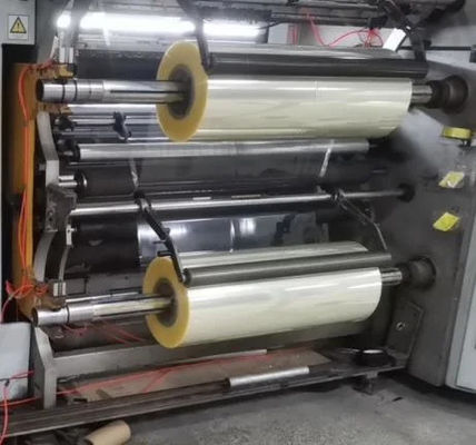 Film PVDC Thermoforming Film Roll PVC Shrink Film Untuk Paket Ketebalan Berbeda