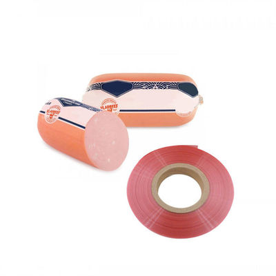 Flexography berwarna-warni Cetak Plastik Sosej Casing Roll Untuk Sosej