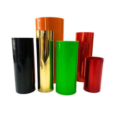 Berkualitas medis Film PVC Karat Roll Pengemasan Film Tiptop Berwarna Transparan Fleksibel