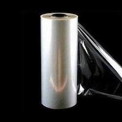 BOPP Plain Film Jumbo Roll PVDC Plastic Shrink Wrap Film Base Termal Tanpa Lem 12-80um