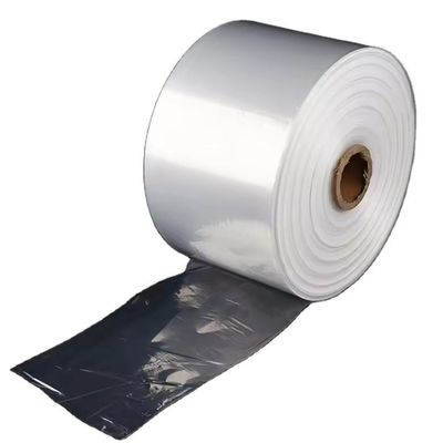 Ikan Seafood Roll Tube Plastik Film Roll Polyethene PA Plastik Sleeve Kontinyu Untuk Paket Vakum
