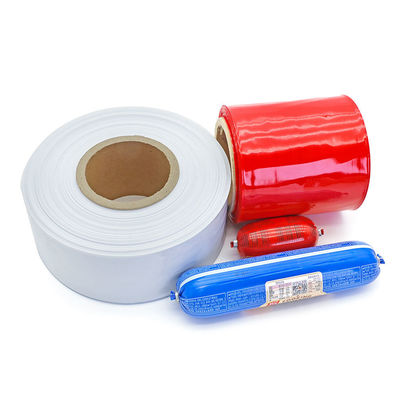 Multilayer Co Extruded PA Barrel Plastik Kalis Sosis buatan Polyacyl Film