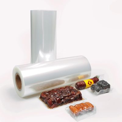 Pengemasan Sosis Pengemasan vakum Film Tabung Rolls Tubular PA Plastik Food Stretch Film
