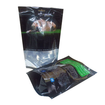 High Barrier PVDC PET/PE Laminate Food Packaging Bag Untuk Kacang 12oz 16oz
