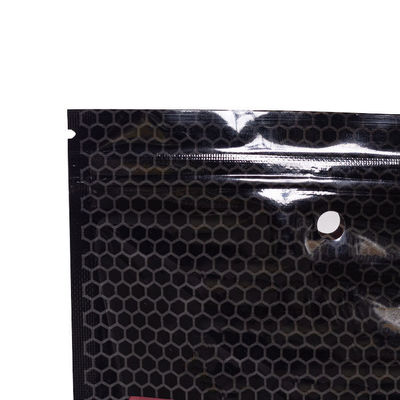 PVDC Lapisan PET Multilayer Plastik Berdiri Up Zip Lock Kantong Custom Ketebalan 100-130 Mikron