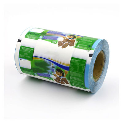 Color Printed Automatic Packaging PVDC Laminated Bags Roll 40mic ~ 250mic