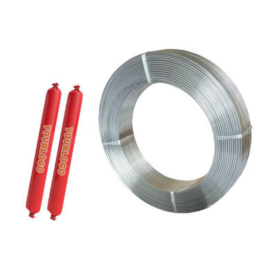 Klip Kawat Aluminium yang Stabil Klip Kawat Aluminium untuk Produk Kacang dan Casing Kacang