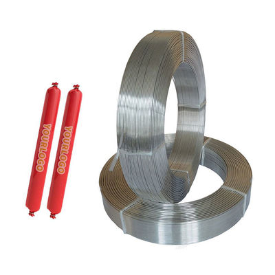 Klip Kawat Aluminium yang Stabil Klip Kawat Aluminium untuk Produk Kacang dan Casing Kacang