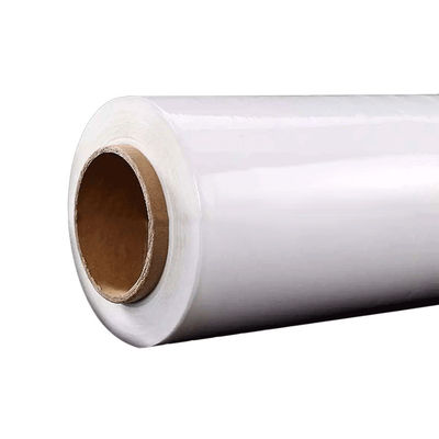 Pengelupasan makanan segar Film perekat PVDC transparan Film perekat Slide Cutter Stretch Film