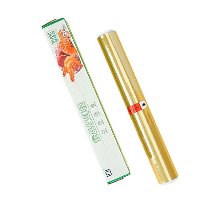 Baik Aman 30cm*15m PVDC Food Cling Wrap Film Untuk Sandwich 140 oC Suhu dalam