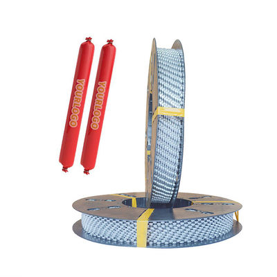 Heavy Duty Good Stable Aluminium Wire Roll Clips Untuk Sosis Makanan Casing Disegel