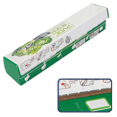 Fresh Safe Transparent PVDC Food Wrap Cling Film Roll Untuk Sayuran Disesuaikan