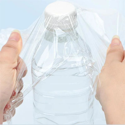 Fresh Safe Transparent PVDC Food Wrap Cling Film Roll Untuk Sayuran Disesuaikan