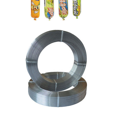 2024 Klip Sosis Tipe Baru Klip Penguncian Kawat Aluminium 2.55kg/Rol 2.97kg/Rol