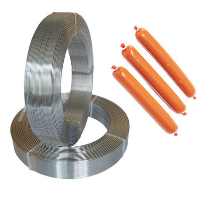 2024 Klip Sosis Tipe Baru Klip Penguncian Kawat Aluminium 2.55kg/Rol 2.97kg/Rol