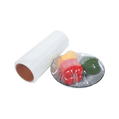 Dapur Makanan segar Sayuran dan Buah-buahan Alat Film Plastik Cling PVDC Film Pengemasan Makanan