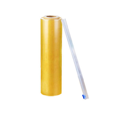 Soft Clear PVDC / PVC Cast Stretch Film Untuk Seafood Ketebalan kisaran 8mic-50mic