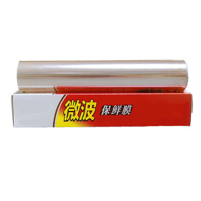 Microwave PVDC Cling Film Box Untuk Rumah Tangga Makanan Cling Film Pengolahan Dan Personalisasi