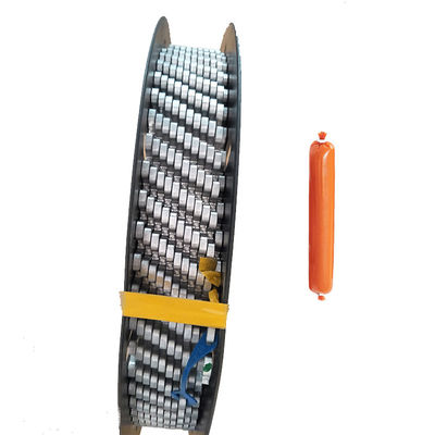 R Bentuk Ham Sosej Clip Greatwall / Aluminium Sosej Clip 4000 Nomor / Roll 6000 Nomor / Roll