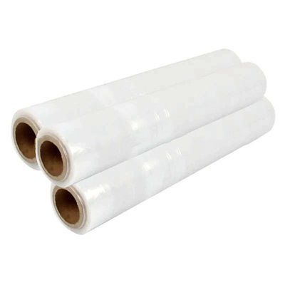 PVDC PVC PE Packing Plastic Wrap Roll Transparent PE Protective Food Cling Film Dengan Sliding Cutter