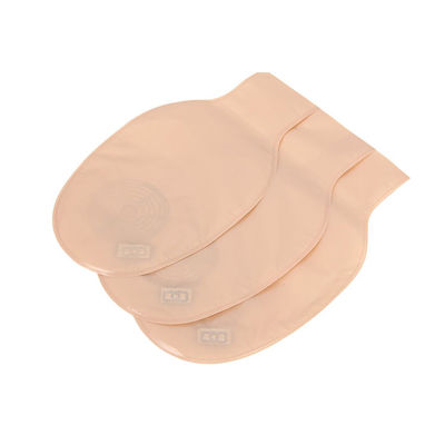 Kantong Ostomi Buka Kantong Clamp Penutupan Drainable 15-60mm Beige