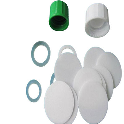 Plastik PVDC Foam Skim Seal Cap Liner Untuk Botol Cap Seal Non Spill fleksibilitas