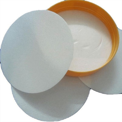 Saranex Plastik Botol Cap Liner Untuk Roh Die Cut Piece 10mm-300mm