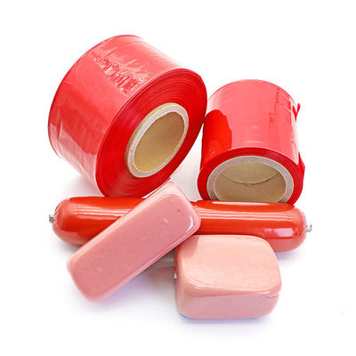 Custom Print Food Grade Food Packaging Sausage Casing Film Dengan Logo