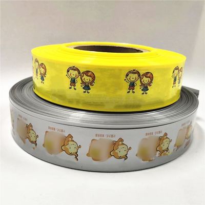 Makanan yang disesuaikan PVDC Plastik Casing Film Paket Sosis