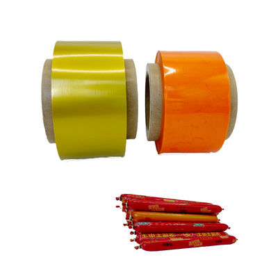 Printable Disesuaikan PVDC Plastik Pvc Plastik Sosis Casing Film