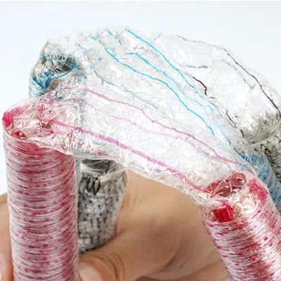 Warna selulosa plastik sausage casing Pvdc Untuk sausage