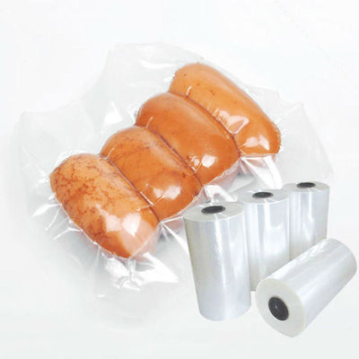 Film pelindung sosis plastik dengan penghalang tinggi untuk daging ham PVDC PA PE Food Packing Film untuk sosis