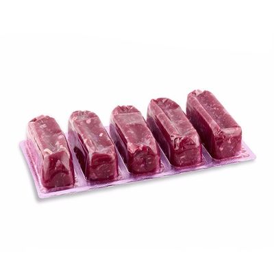 Plastik Makanan Paket vakum Penghalang PA / PE Co-extruded Multilayer Rolls Thermoforming Sosej Bahan kemasan