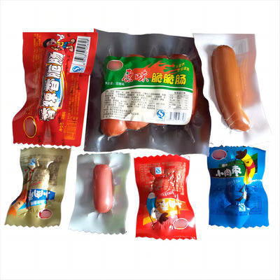 Pengemasan Sosis High Barrier PVDC Printed Packaging Films Sosis Casing Film PVDC Untuk Pengemasan Sosis