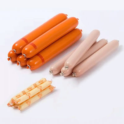 Kelembaban Proof PVDC Plastik Sosis Casing Film Jelas BPA Bebas Untuk solusi kemasan profesional
