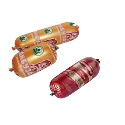 Ukuran Custom PVDC Plastik Sosis Casing Film Untuk Proses Pengemasan Makanan Wound Roll Dikemas Makanan Industri