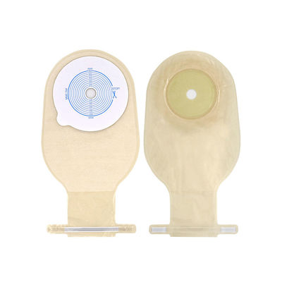Convatec Colostomy Bag High Barrier Soft PVDC Co Extrusion Film Ostomy Bag Dengan Hook Plastik