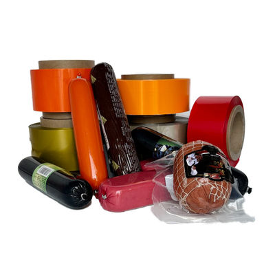 Plastic Film PVDC Shrink Bag Untuk Collagen Casing Sosis Kelembaban Proof Packaging