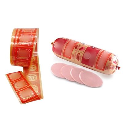 PVDC Plastic Wicker Casing Film untuk Wicker Packaging Wound Roll Packed Wicker