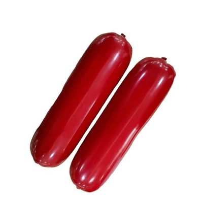 PVDC Plastic Professional Sausage Casing Film Tahan Panas Hingga 90C untuk Produksi Sosis